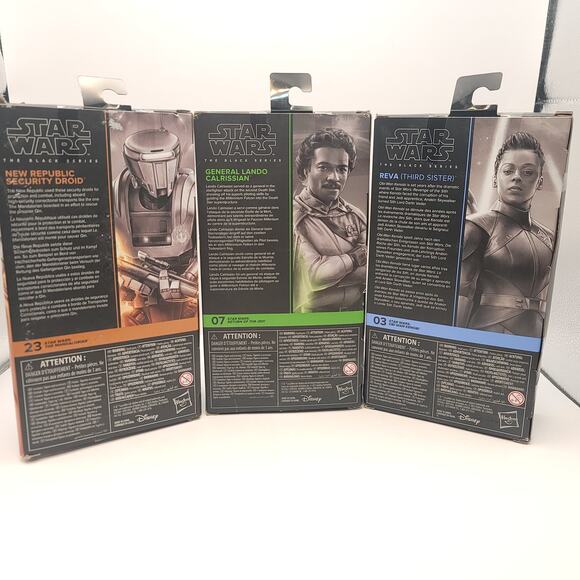 Star Wars Black Series Lando Republic Security Droid Reva New in Packaging - Picture 2 of 9